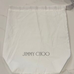 Jimmy Choo Ivory Shoe Bag